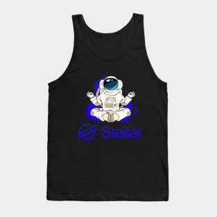 Stellar lumens coin Crypto coin Cryptocurrency Tank Top